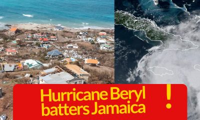 Hurricane Beryl batters Jamaica